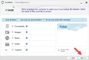Infrascale Dosya Yedek Alma İşlemi - Online Cloud Backup